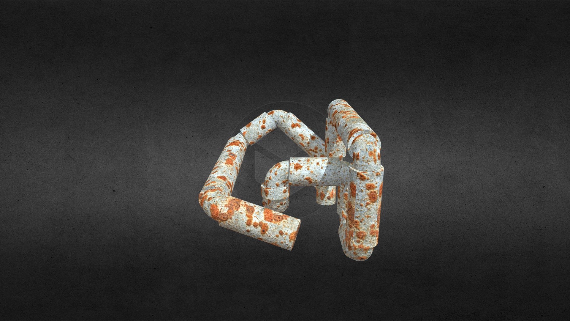 Rustic Pipe - Download Free 3D model by S. Villegas (@shymaavillegas ...