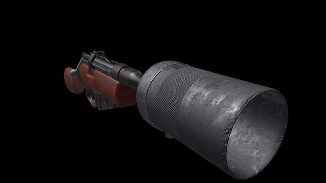CA-87 (Jawa Blaster) 3D Model
