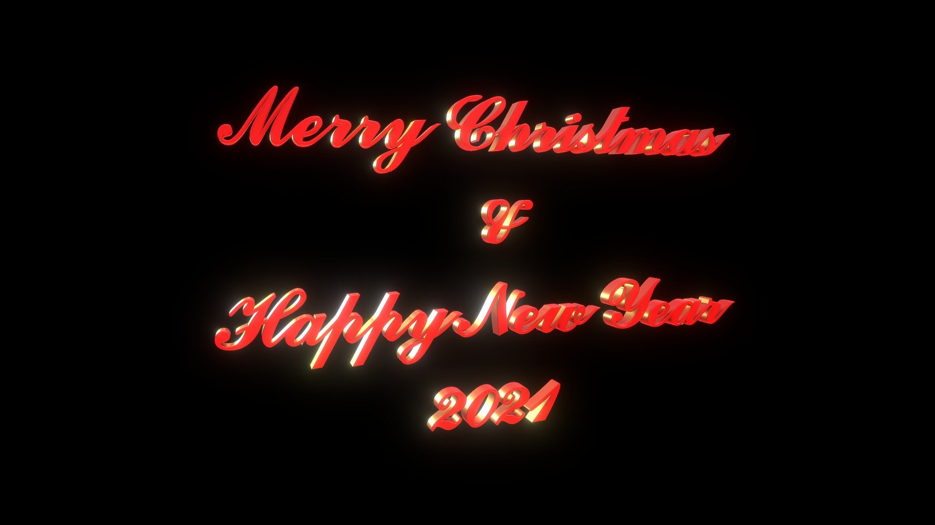 Merry Christmas and Happy New Year 2021