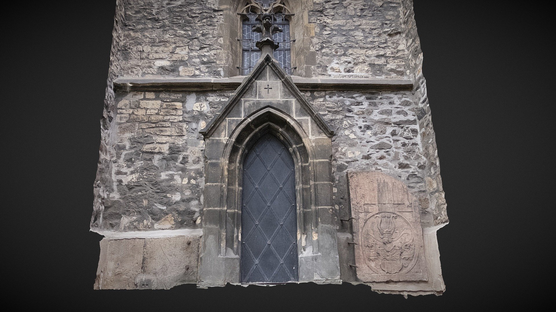 Small Gothic Portal - Sv Jindrich, Prague