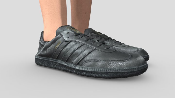 ADIDAS SAMBA DECON SHOES IG6172 3D Model