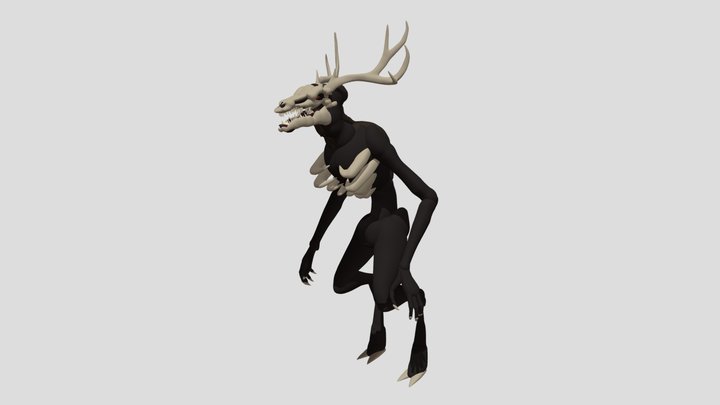 Wendigo v.1 3D Model