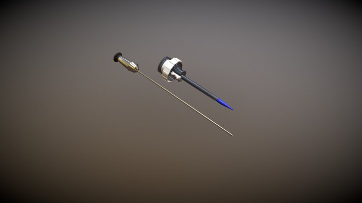 Laparoscopic Trocar 3D Model