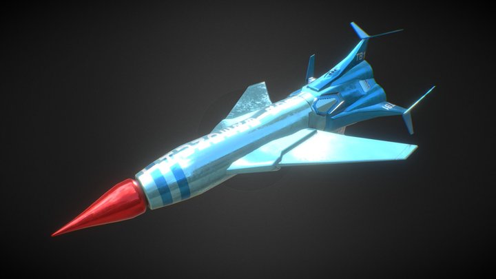 Thunderbird 1 3D Model