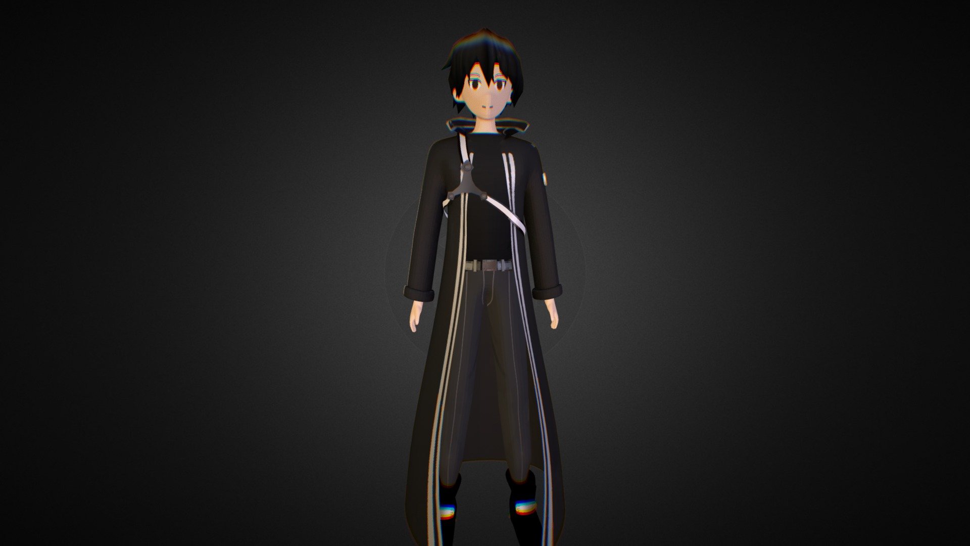 Sword Art Online Kirito Ordinal Scale Main Sword 3D model 3D printable