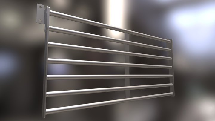 I KEA_ KUNGSFORS Rejilla De Pared – Modello 3D gratuito STL