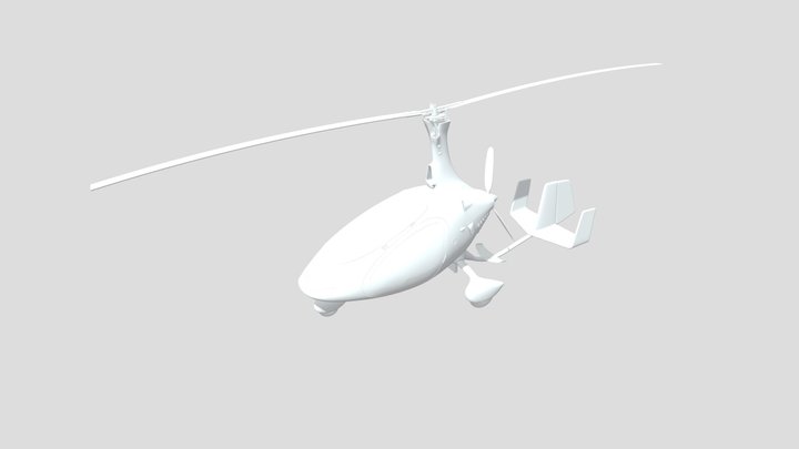 gyroplanecavalono 3D Model