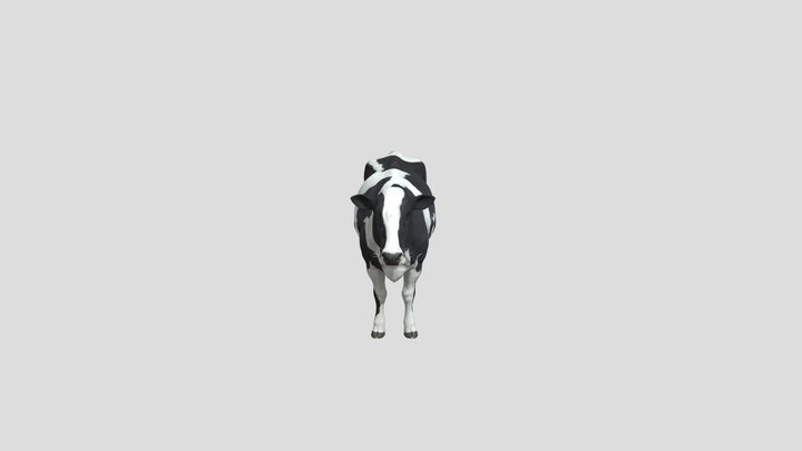 Milk Cow 3D Model