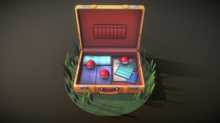 Pick Your Starter Pokemon 3D Model