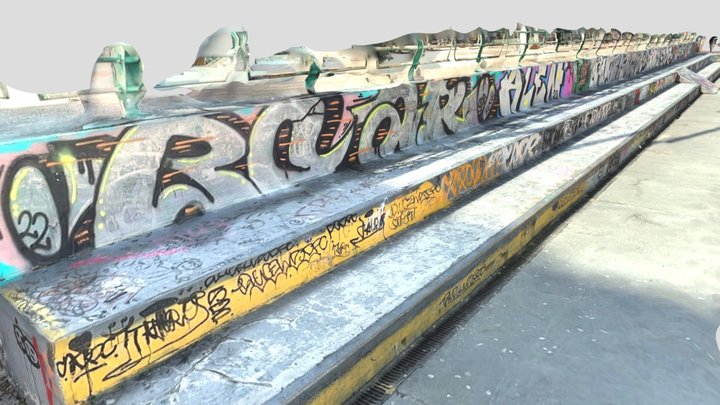skatepark Gliwice LIDAR 3D scan 3D Model