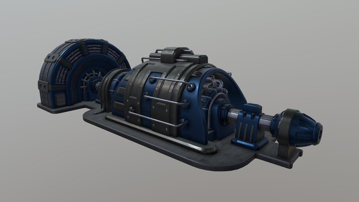 Machinery device 3D Model