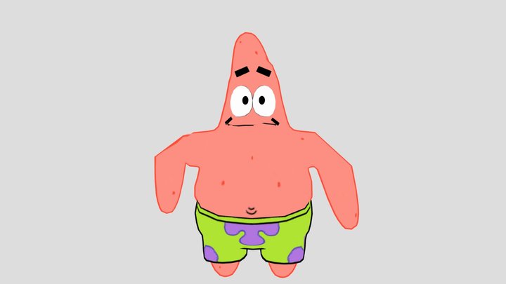 Patrick star 3D Model