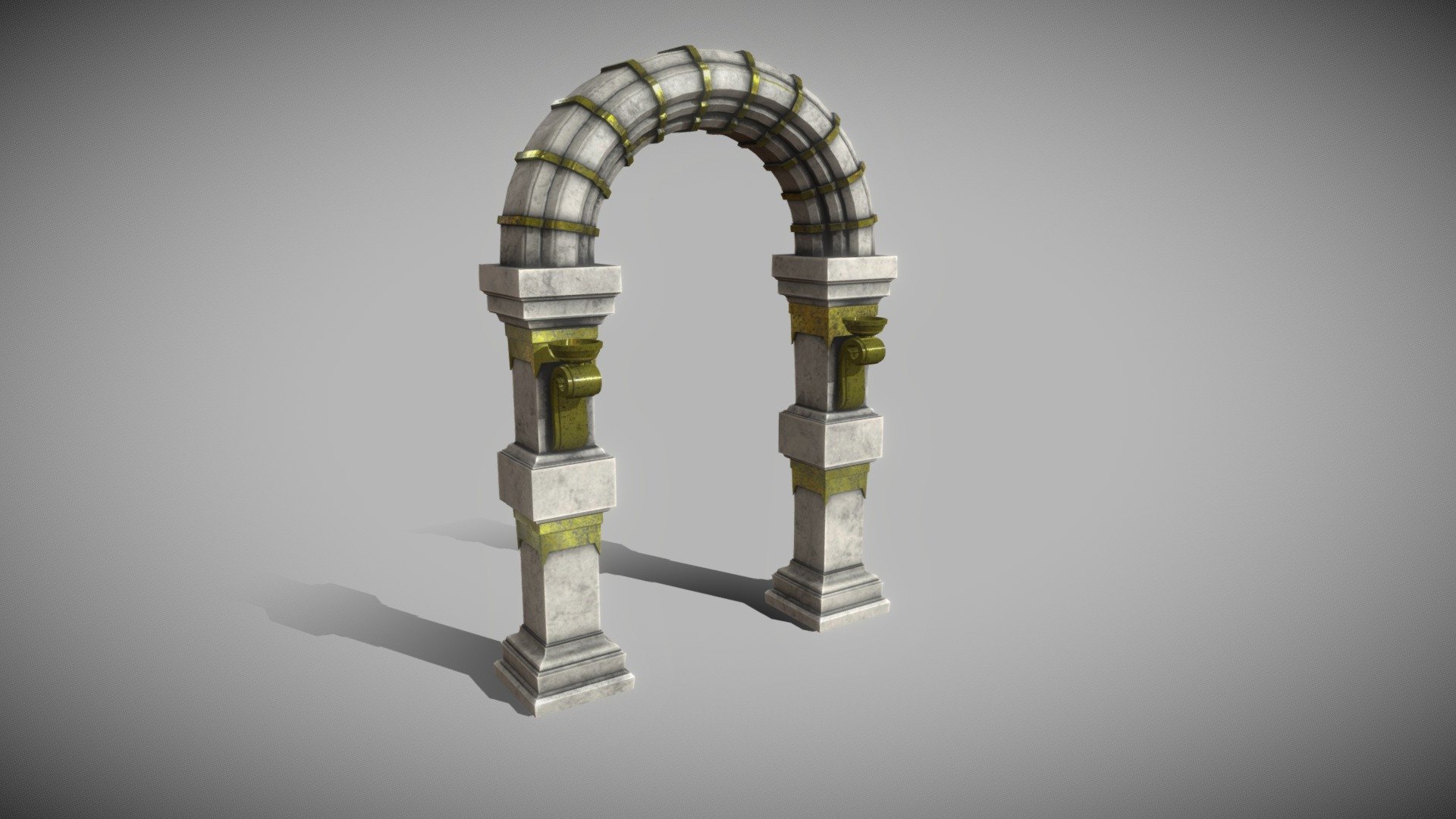 Arch Lowpoly - Download Free 3D model by V.Wios (@Viktorian_Wios ...