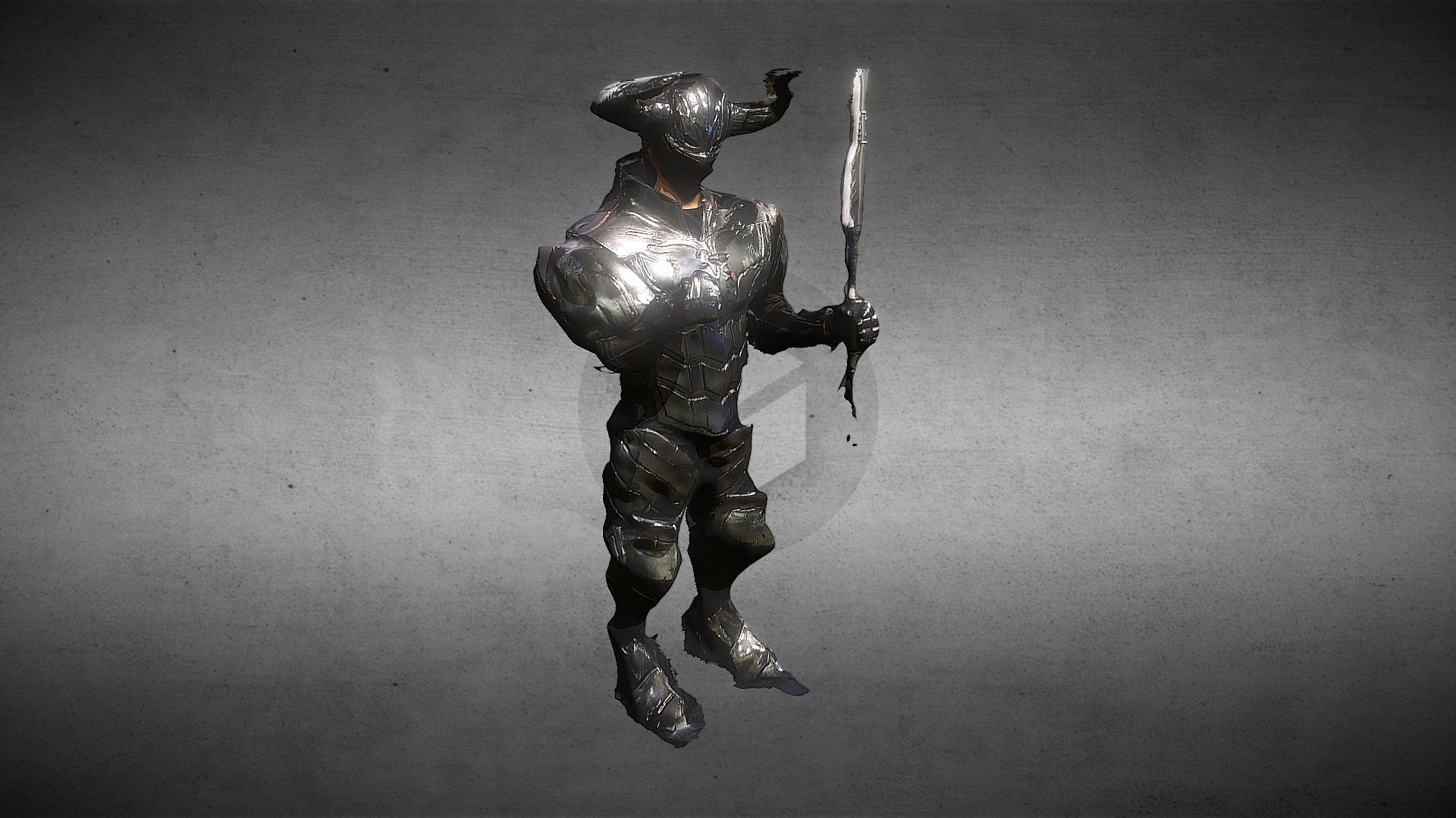 Enchanced Mesh Knight - 3D model by variegatedmedia [4558e67] - Sketchfab