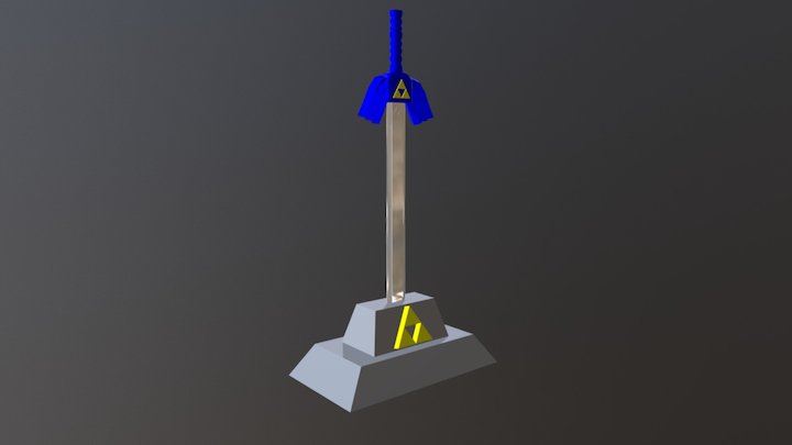 Master Sword 3D Model