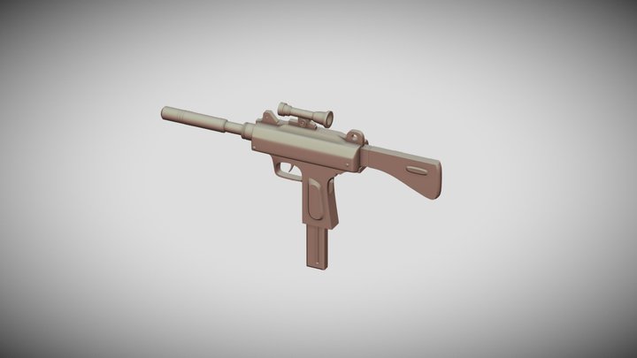 Uzi 3D Model