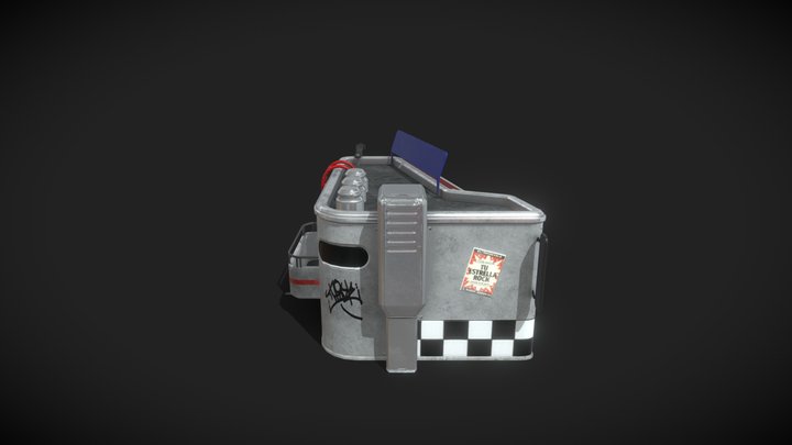 Cornet Hut 3D Model