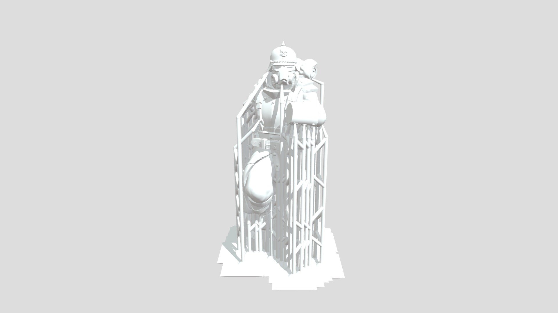 FREE STL: 2nd Death Division commander - Download Free 3D model by ...