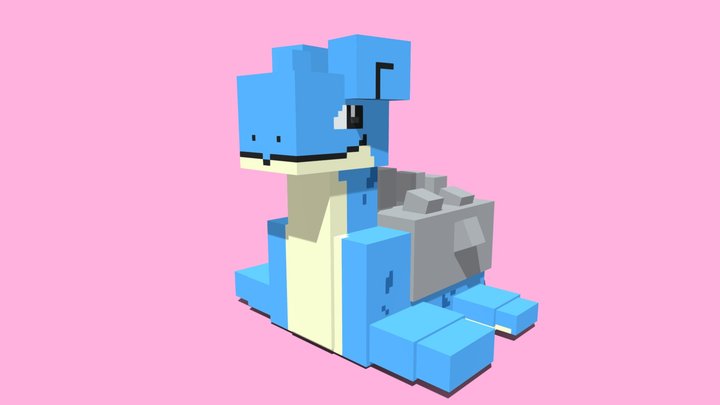 Lapras 3D Model