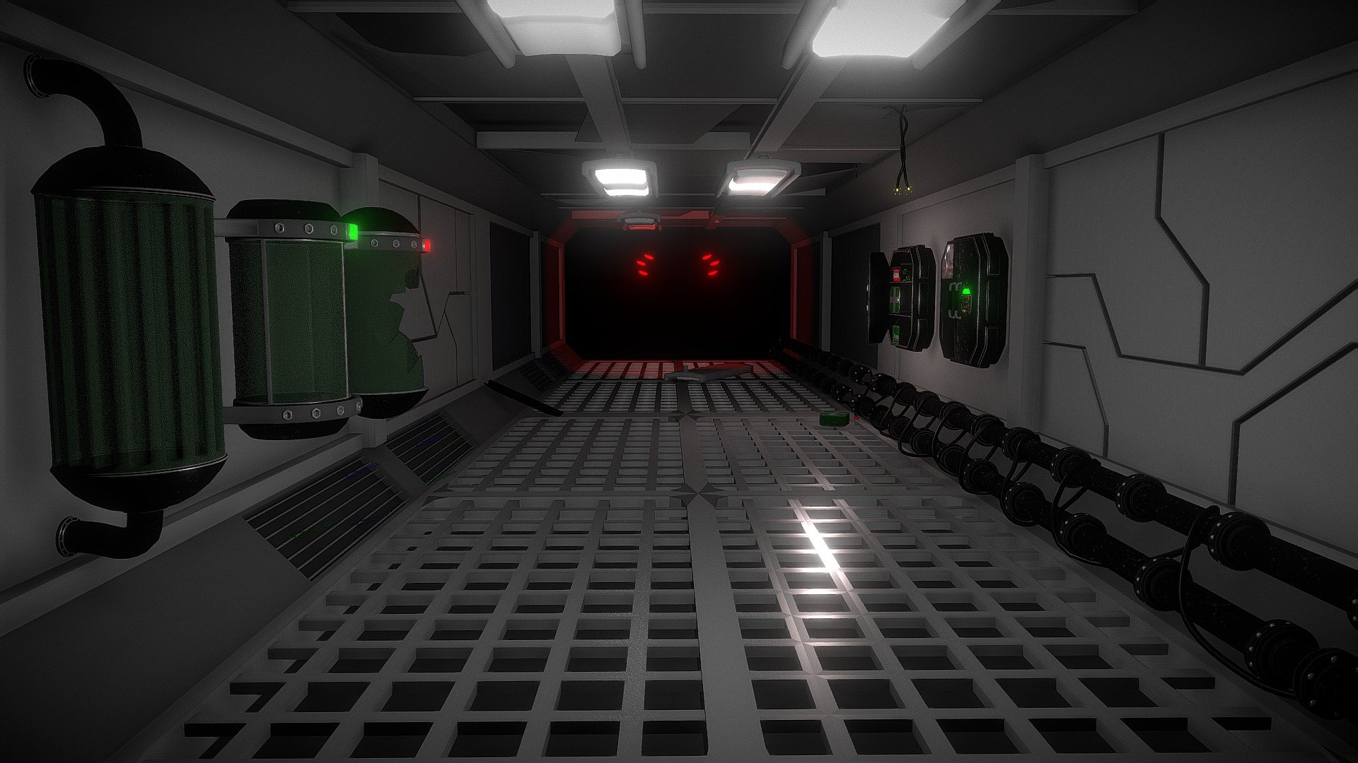 Sci-FI Hallway