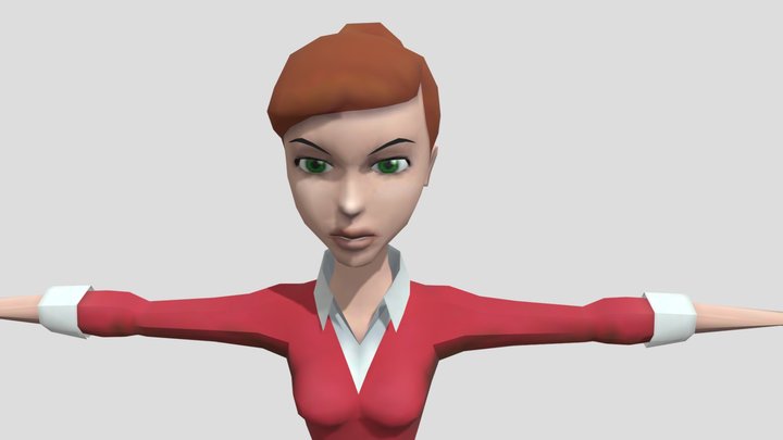 Gwen Tennyson Ben 10 3D Model