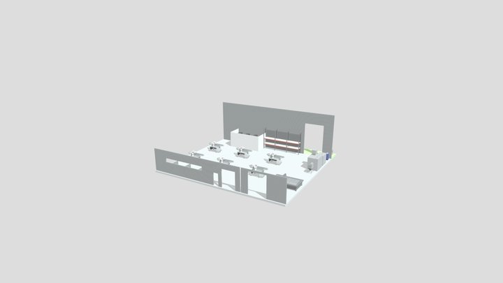 Robot Arms 3D Model
