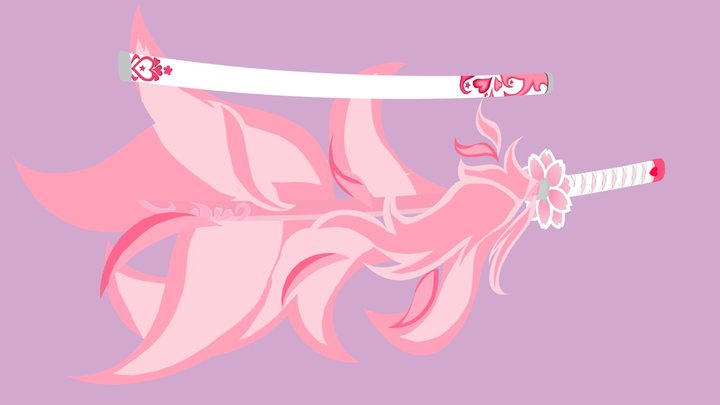 Katana PinKuy 3D Model