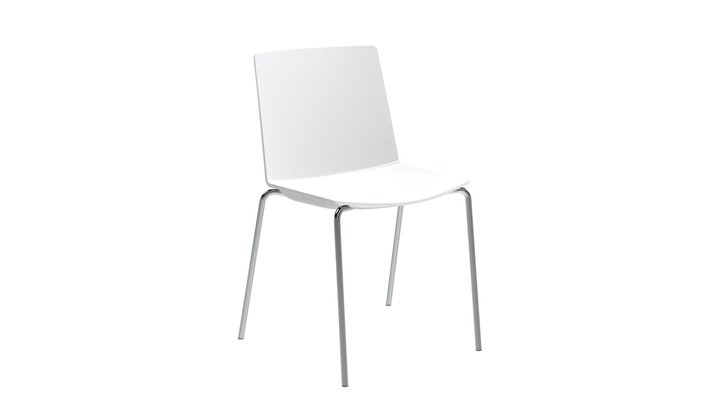 Jubel 4-leg, White 3D Model