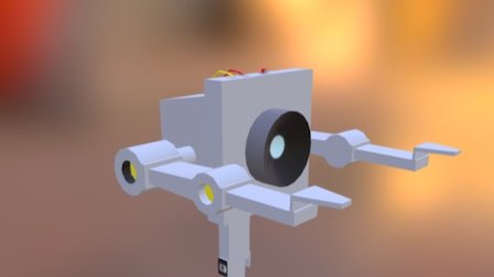 Pass the butter robot 3D Model