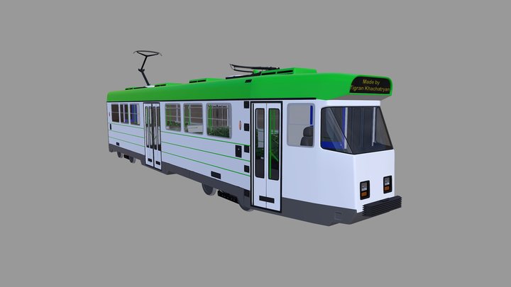 Tram z3 3D Model