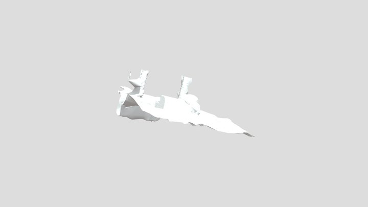 Bees Gable, Hood Carving 3D Model