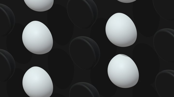 Rounded half circle 3D Model