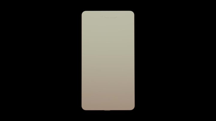 MitchellJ_SimpleObjects_Phone 3D Model