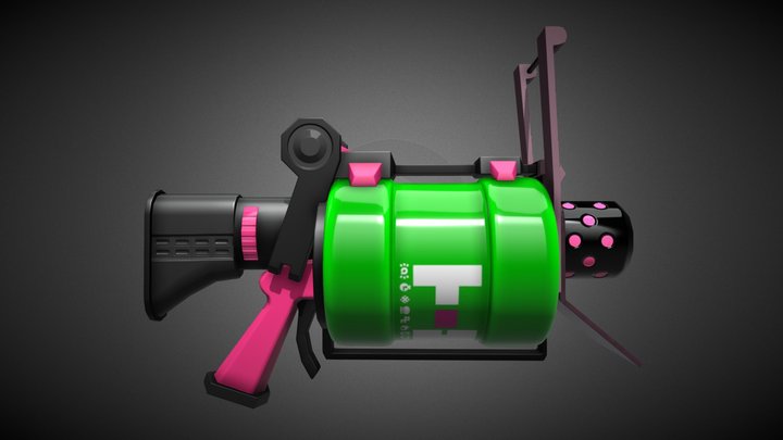 .Gal 52 (Splatoon) 3D Model