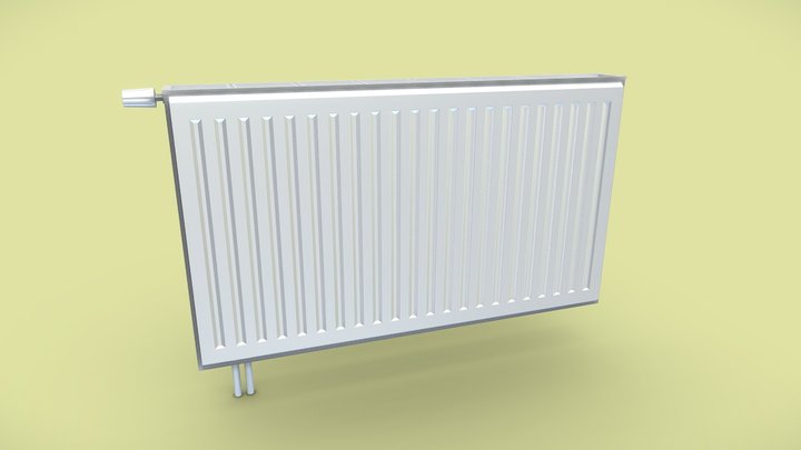 Heating Radiator I Low-Poly + Game Ready 3D Model