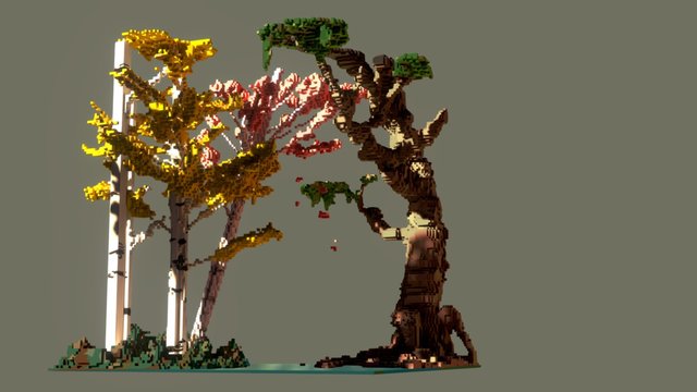 Autumn Nature Scene #2 3D Model