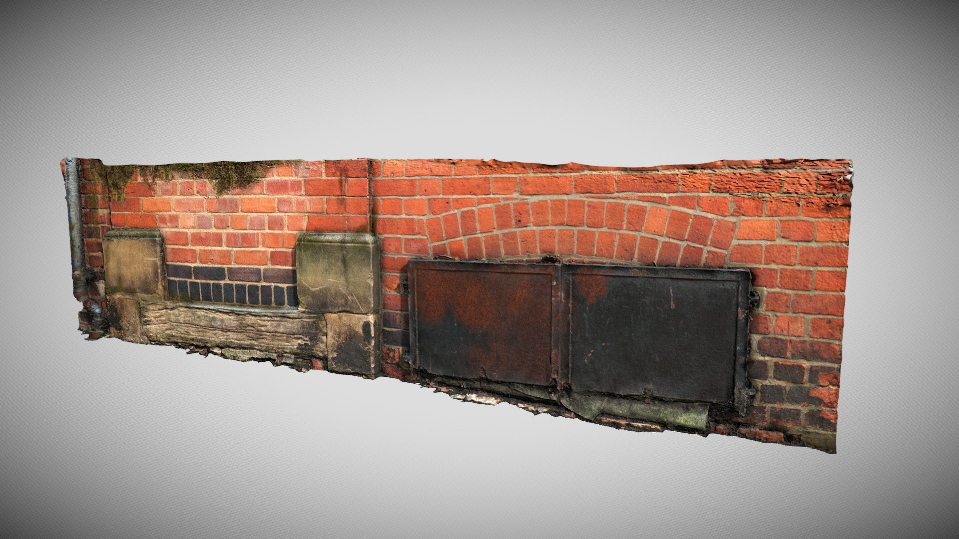Wall Part Base 20k Orientated — Sketchfab embed 3D viewer