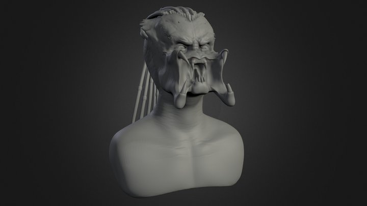 Dek_predator_02 3D Model