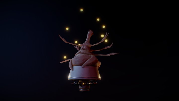 Circus Alien 3D Model