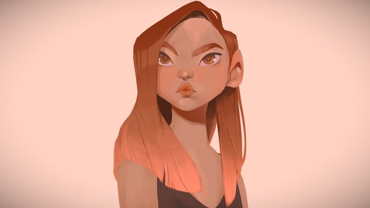 Loish Bust 3D Model