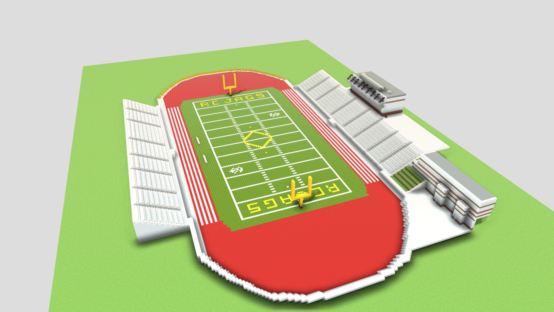 Echo Park Stadium - 3D model by lewisgw [456915b] - Sketchfab