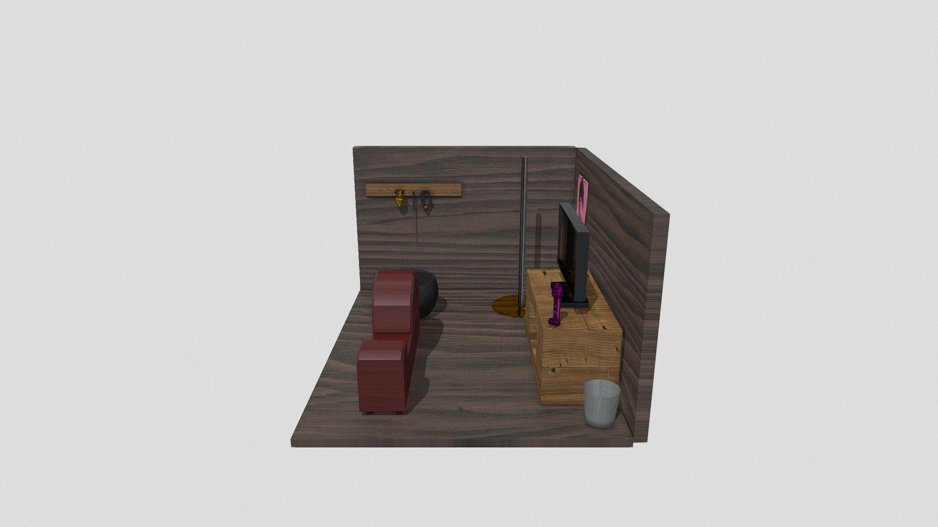 Sex Room 3d Model By Elsoberan 45695f3 Sketchfab