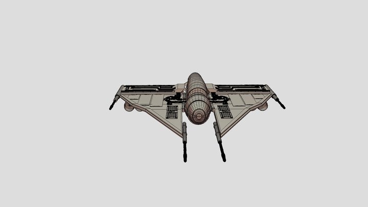 Another spaceship 3D Model