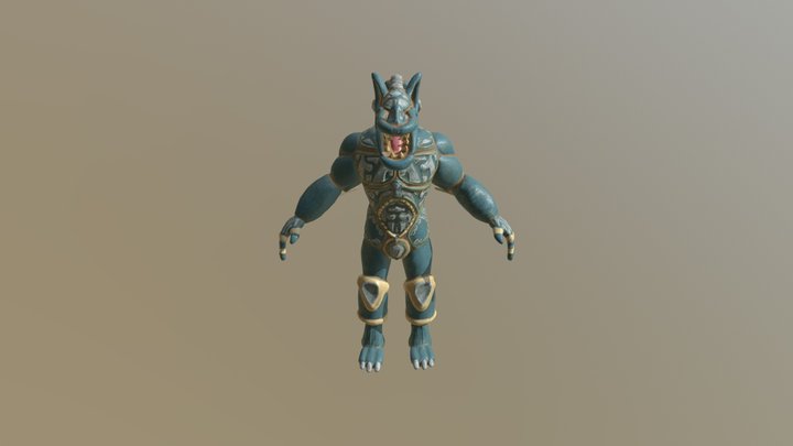 creature-colasse-johan-B2D1 3D Model