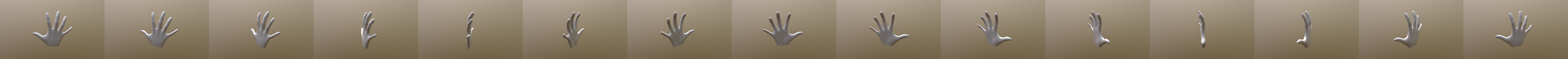 Hand 3D Model
