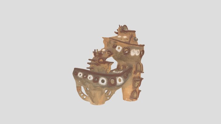 Shrine, 1971 - Harvey Johnson 3D Model