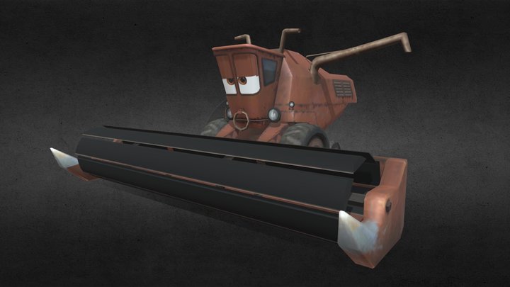 Cars 2 the video game Frank 3D Model