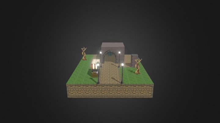 Castle Test 3D Model