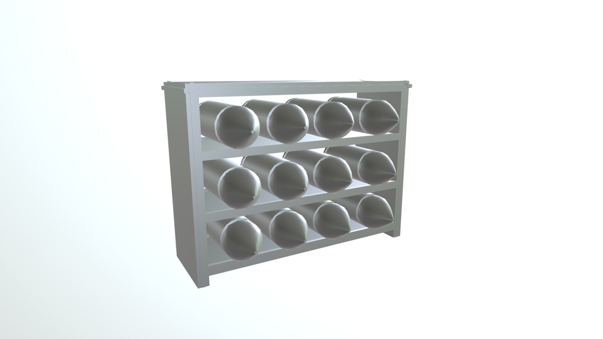 Shell Rack — Sketchfab embed 3D viewer