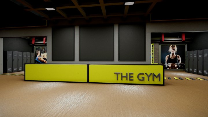 Metaverse Gym | Virtual augmented Reality 3D Model